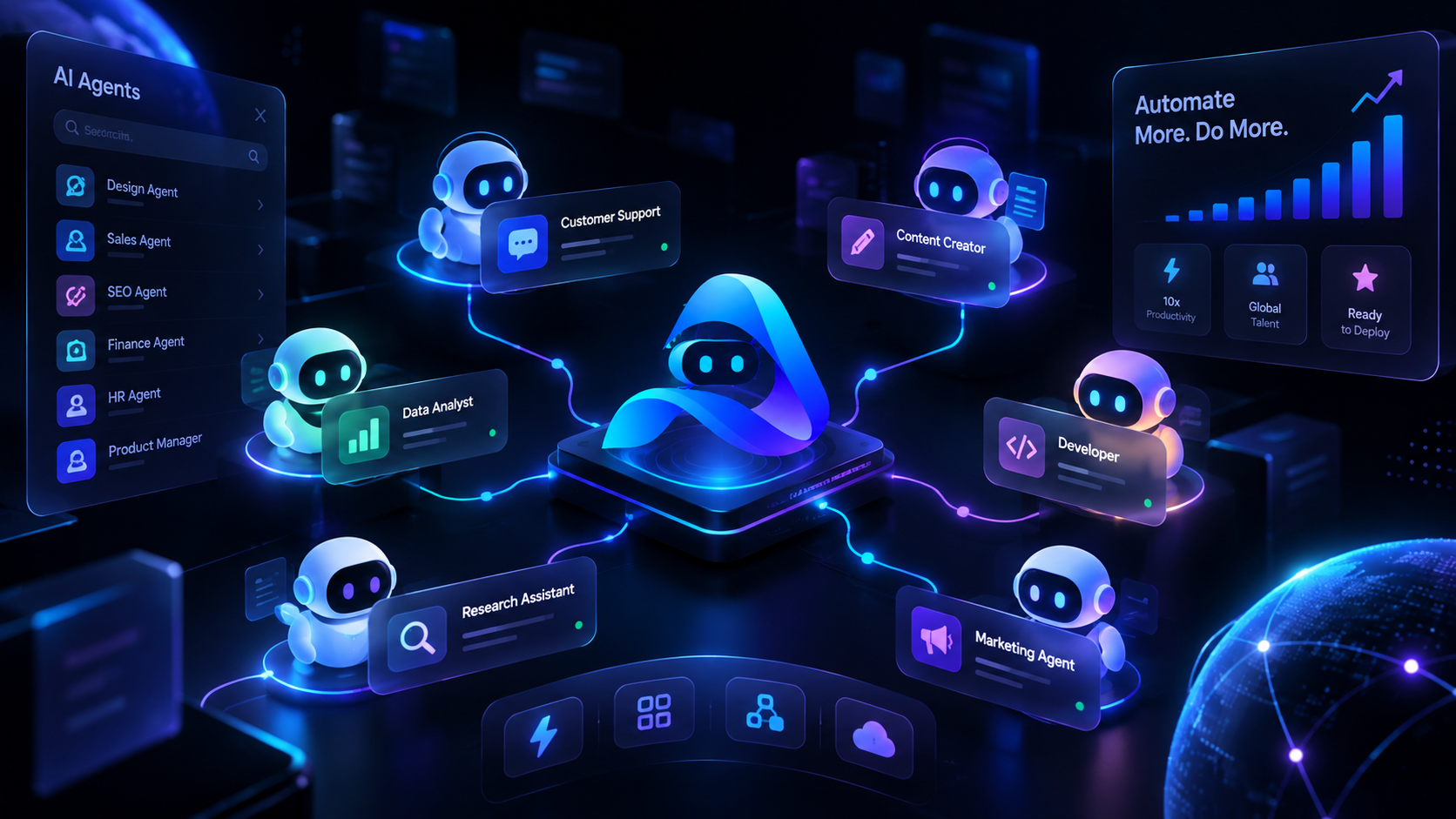 Команда цифровых помощников AgentFlow